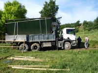 Excavaciones y escombros en Girona